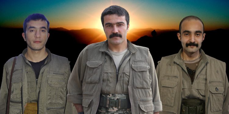 HPG Ocak ayında şehit düşen 3 gerillanın kimlik bilgilerini açıkladı