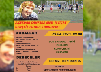 İsviçre’de düzenlenecek olan futbol turnuvasına katılım çağrısı