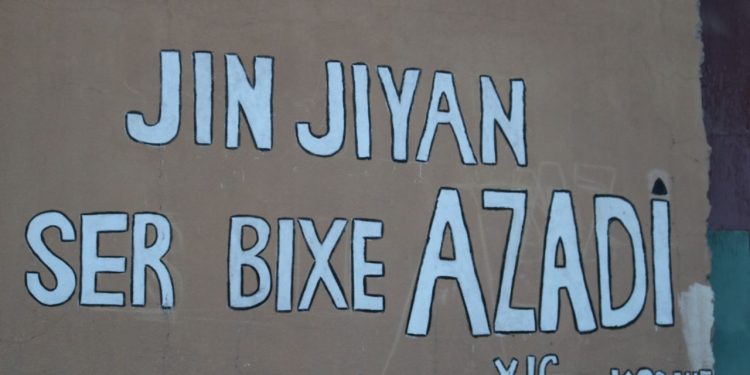 Jin Jiyan Azadî Serbixe Azadî adım adım yayılıyor