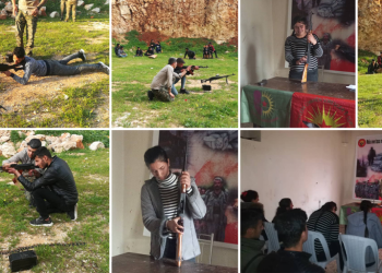 Şehba’da özsavunma hazırlıkları