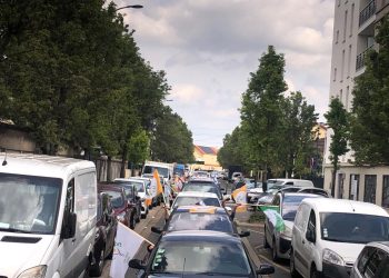 Grigny’de Kürt Gençliği seçim çalışmaları aralıksız devam ediyor