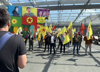 TCŞ ve TekoJIN üyeleri Bern‘de Maxmur için eylemlere devam ediyor