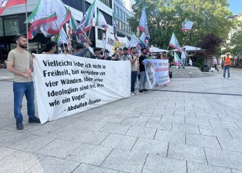 Stuttgart TCŞ üyeleri Önder APO için alandaydı