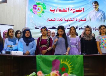 Heseke’li genç kadınlar: “Düşmanın Önder APO’yu tehdit etmesine izin vermeyeceğiz!”