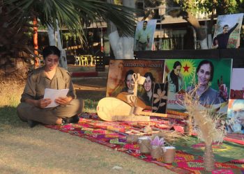 Genç kadınlar tarafından Kobanê’de sergi gösterimi