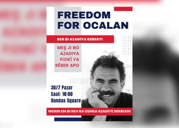 Gençler yarın Toronto’da Önder APO için alanlara çıkıyor