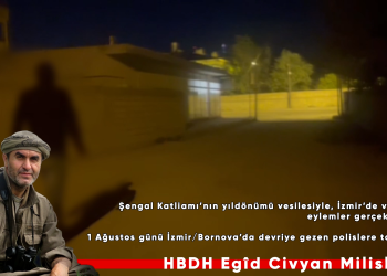 HBDH Egîd Civyan Milisleri, “İzmir ve Urfa’da Eylemler Gerçekleştirdik!”