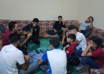 Til Koçer’de, Devrimci Halk Savaşı çerçevesinde silah eğitimi