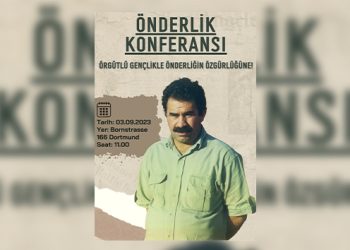 3 Eylül’de Dortmund’da ‘’Örgütlü Gençlikle Önderliğin Özgürlüğüne’’ Konferansı