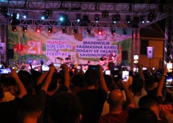 Munzur Festivali’nin 3. gününde direniş şarkıları yankılandı