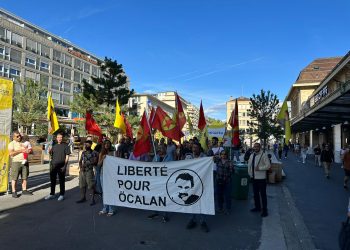 İsviçre’de Önder APO için eylemler devam ediyor