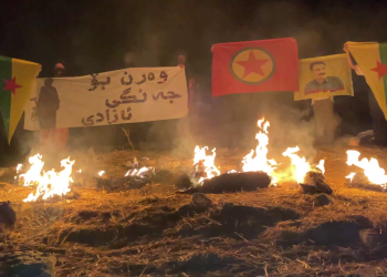 Gencani Welatparêz ve Jinanî Gencî Têkoşer, Ranya’da 15 Ağustos kutlaması gerçekleştirdi