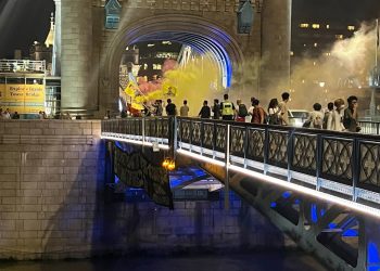 İngiltere’de Devrimci gençlerden Önder APO için eylem