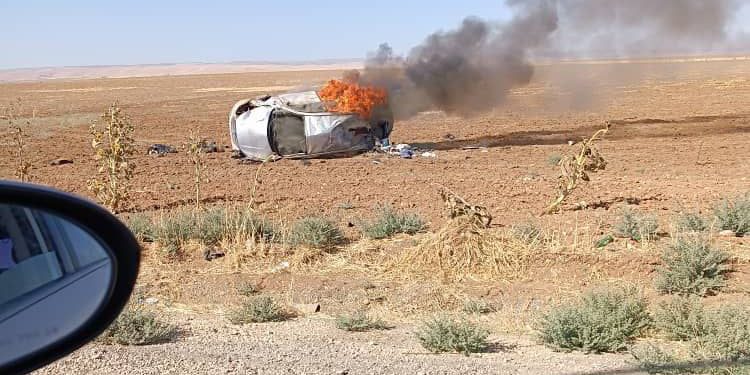 Son Dakika: Qamışlo Amudê yol güzergahında bir araba bombalandı