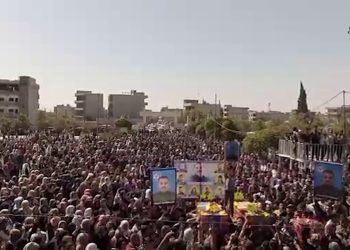 Şehit Eyman Çolê ve Şehit Cuma Dawid son yolculuğuna uğurlandı