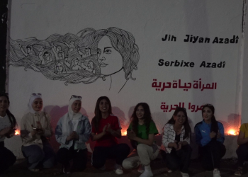 Qamışlo’lu Genç Kadınlar Jina Amini’yi andı