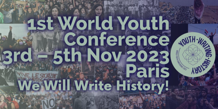 Birinci Dünya Gençlik Konferansı 3-5 Kasım’da Paris’te gerçekleşiyor