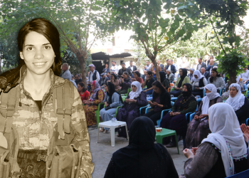 YJA Star gerillası Özmen’in taziyesine kitlesel ziyaret