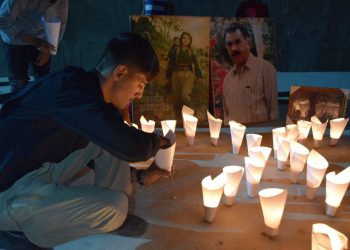 Derik’li gençler Şehit Beritan’ı andı