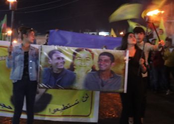 9 Ekim komplosu Hesekê’de gerçekleştirilen bir yürüyüşle kınandı