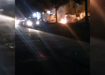 YCWK Birimlerinden, zırhlı araca yönelik eylem