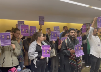 1. Dünya Gençlik Konferansı’nda KJAR aktivisti Warisheh Moradi için özgürlük talep edildi