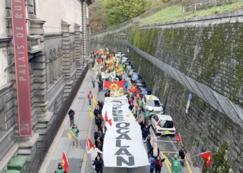 CANLI BLOG – TCŞ ve TekoJIN üyeleri Avrupa’da Önder APO’nun fiziki özgürlüğü için meydanlarda!