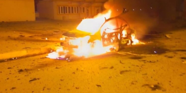 Şengal’de SİHA ile araca saldırı