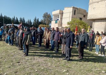 Gençlerin öncülüğüyle Kobanê’nin Şeran ilçesinde PKK’nin 45’inci yılı kutlandı