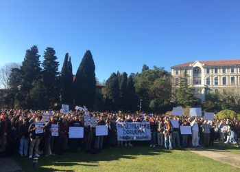 Boğaziçi Üniversitesi öğrencileri: Kayyımlar gidecek, biz kazanacağız