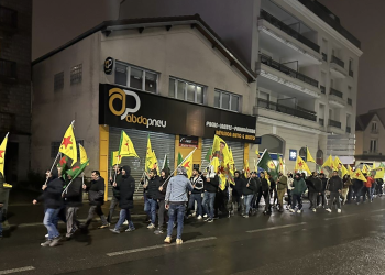 Drancy’de Rojava’ya yönelik saldırılar protesto edildi