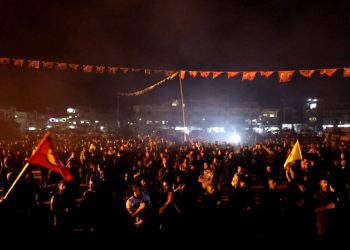 Gençlerin uzun yürüyüşü Derik’te büyük bir mitingle sona erdi