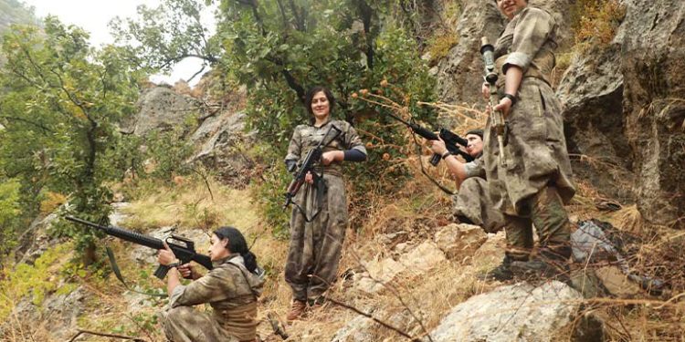 Girê Amediyê’deki eylemin görüntüsü yayınlandı