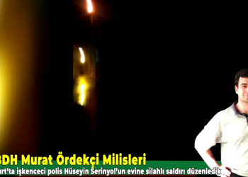 HBDH Murat Ördekçi Milisleri: “Esenyurt’ta işkenceci polis Hüseyin Serinyol’un evine silahlı saldırı düzenledik”