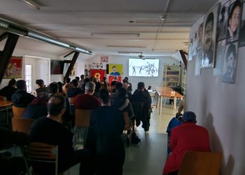 Luzern’de TCŞ üyelerinden sinevizyon gösterimi