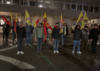 TCŞ Zürih gençliği işgal saldırılarına karşı alanlardaydı