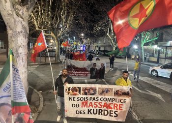 TCŞ üyeleri Rojava için eylemlerine devam ediyor