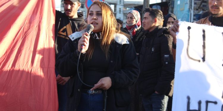 Gençler, KDP ihanetine karşı alanlardaydı