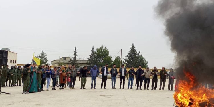 YJC öncülüğünde, Kobanê’nin özgürleştirilmesinin 7. yıldönümü kutlandı