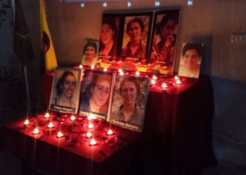 Katledilen 6 özgür kadın şehidi, Kobanê’de Yekitiya Jinên Ciwan tarafından anıldı