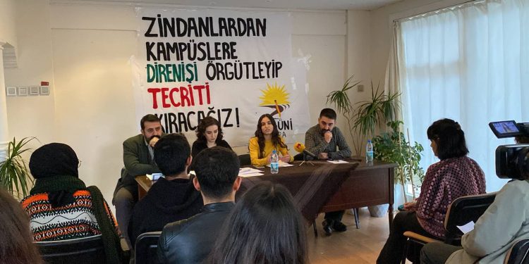 Ankara Demokratik Üniversite İnisiyatifi, “Tecrit ve Zindan” konulu panel gerçekleştirdi