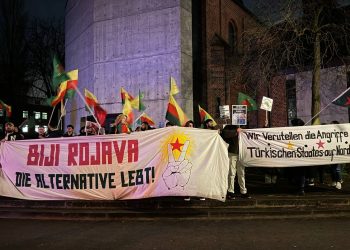 Hamburg Rojava için alanlardaydı