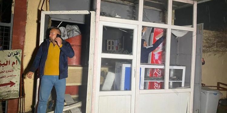 Şengal’in merkezinde patlama