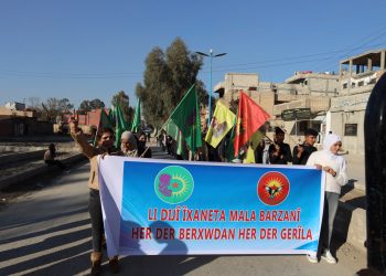 “Barzani ailesinin İhanetine karşı her yer Direniş her yer Gerilla”