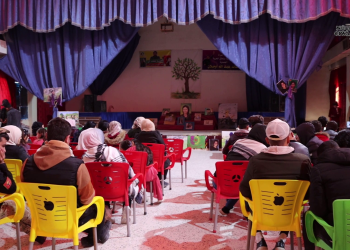 Minbiç’li genç kadınlar “Özgürlük Hamlesi” çerçevesinde sergi etkinliği düzenledi