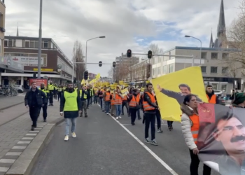 Amsterdam TCŞ gençliği uzun yürüyüşüne başladı