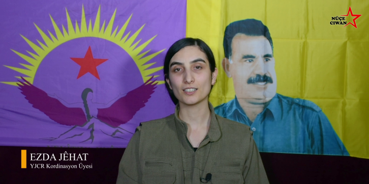 “Apo’cu tüm genç kadınları özgür alanlara, Önder Apo’nun fiziki özgürlüğünü gerçekleştirmeye çağırıyoruz”