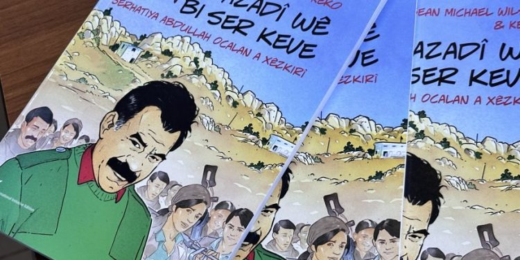 Önder APO’nun hayatını anlatan çizgi roman artık Kürtçe