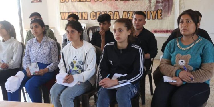 PYD’nin Efrîn ve Şehba gençlik yöneticileri ideolojik eğitim görüyor