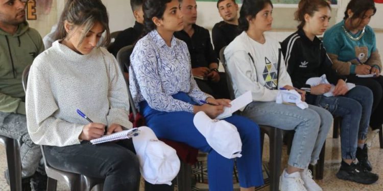 PYD’nin Efrîn ve Şehba gençlik yöneticileri ideolojik eğitim görüyor